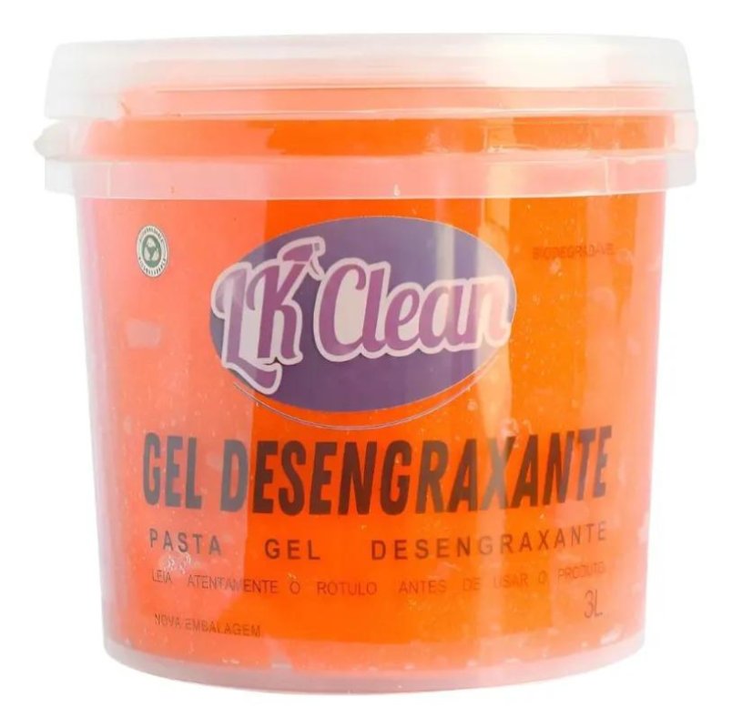 Gel 360 Clean Laranja Lavar Mao Desengraxante Pasta 3kg