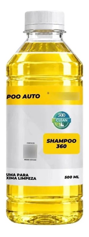 Shampoo 360 Clean - Shampoo Automotivo 500ml