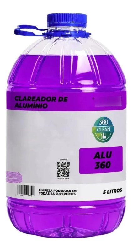 Alu 360 Clean Clareador De Aluminio Gt 5l