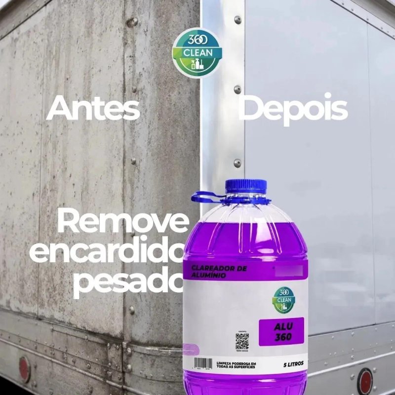Alu 360 Clean Clareador De Aluminio Gt 5l
