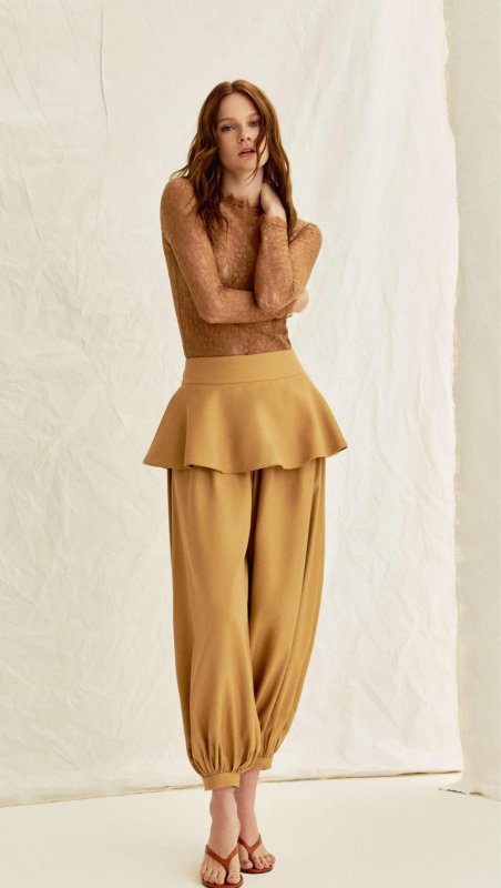 Calça Aladin Peplum