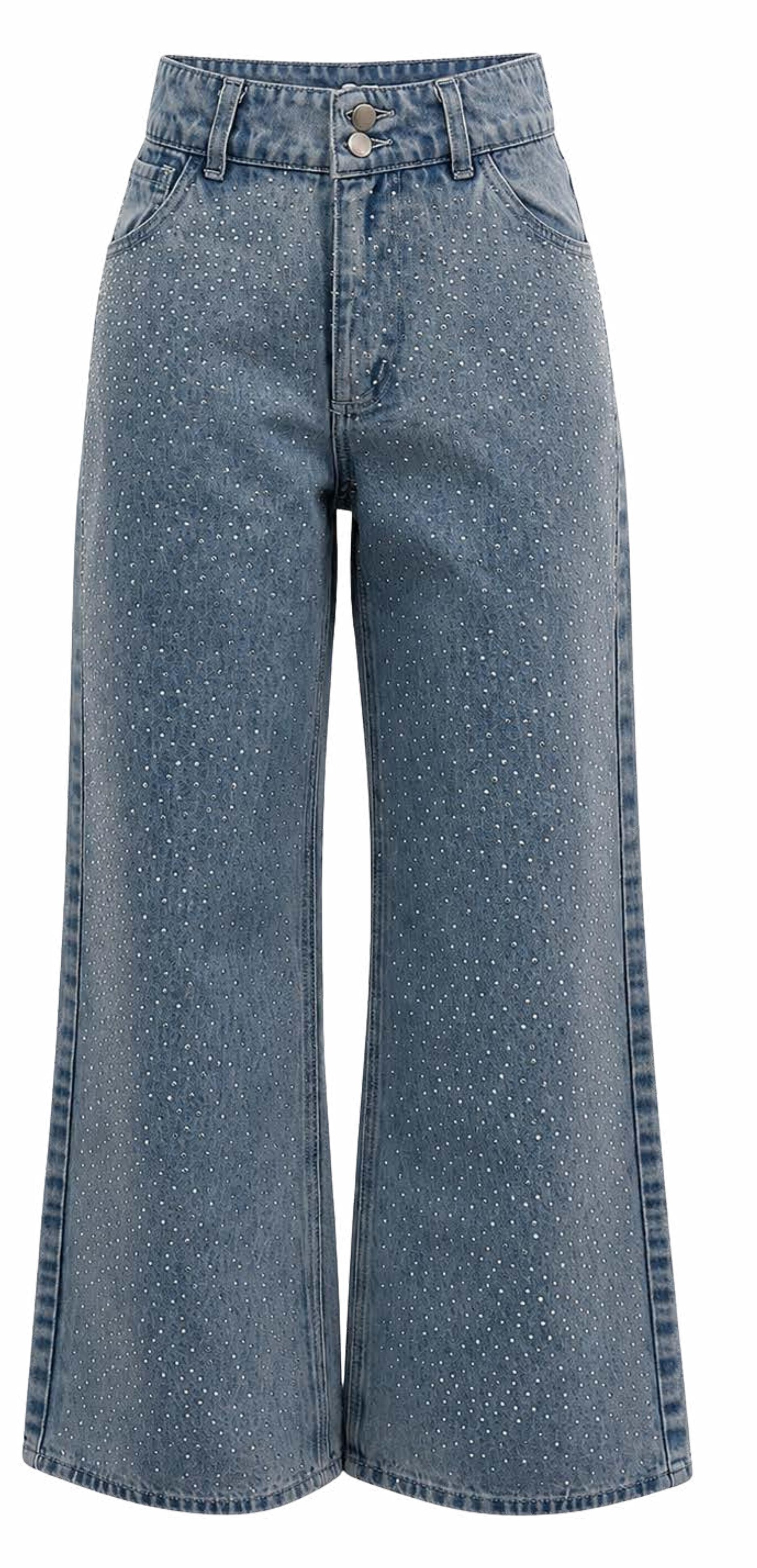 Calça Jeans Strass Marilia