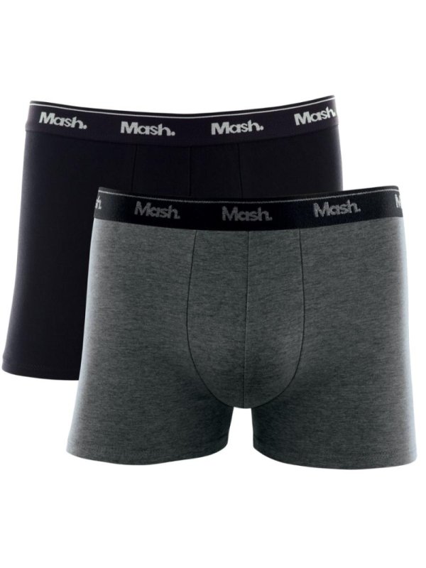 Kit 2 Cuecas Boxer Mash Masculina Algodão Cotton Confortável Adulto Cós Elástico Original Macia